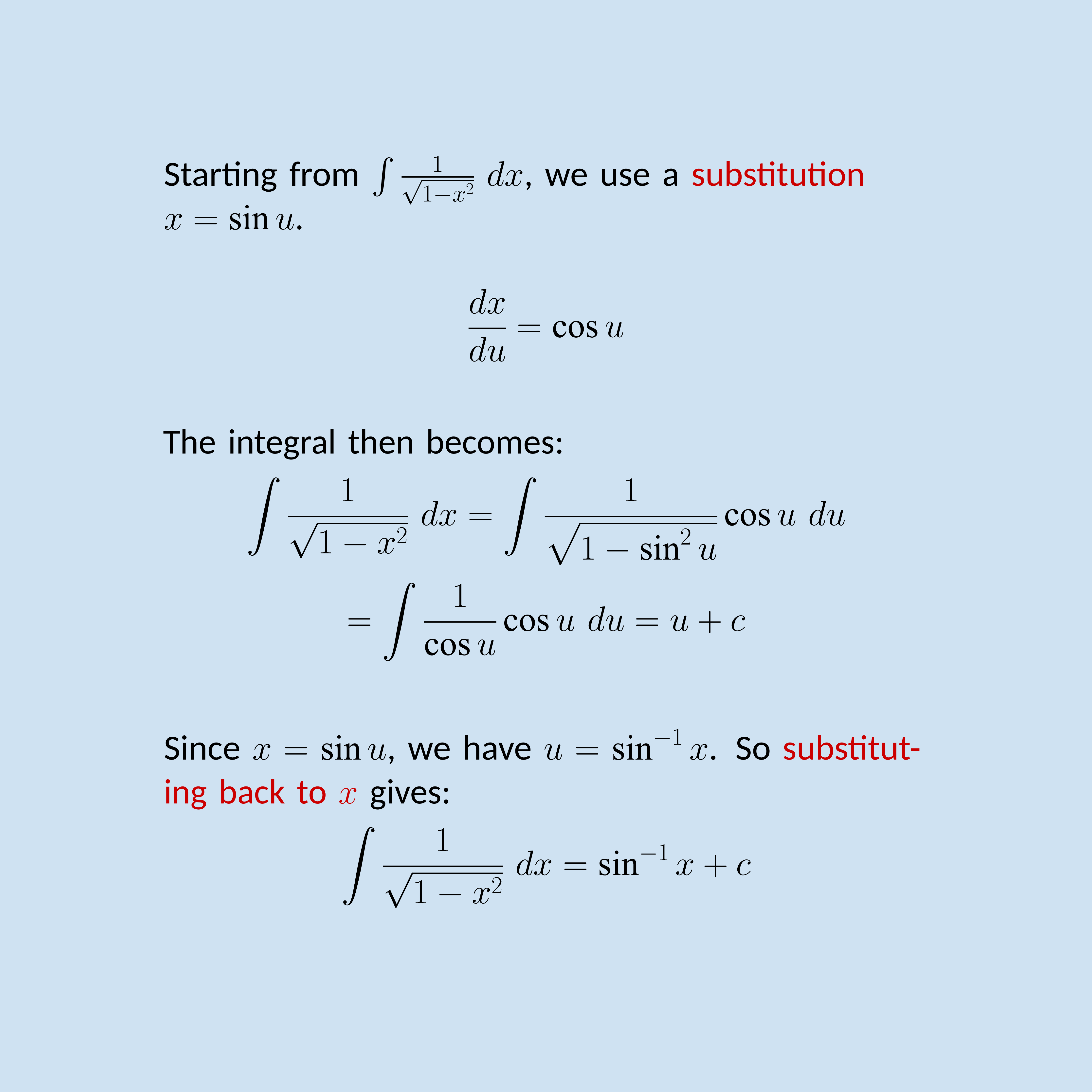 Deriving the arcsin integral - Page 2