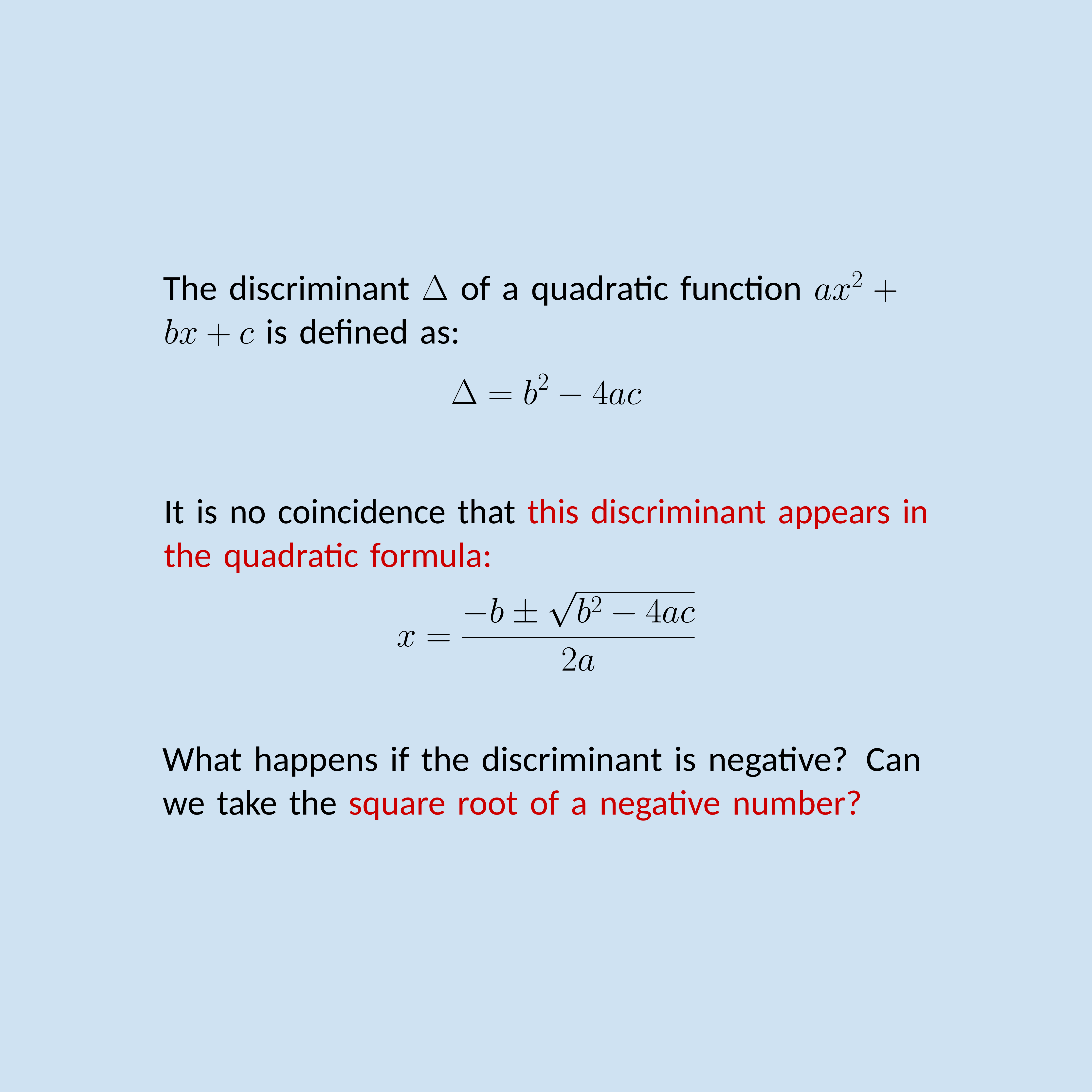 Understanding the discriminant - Page 2