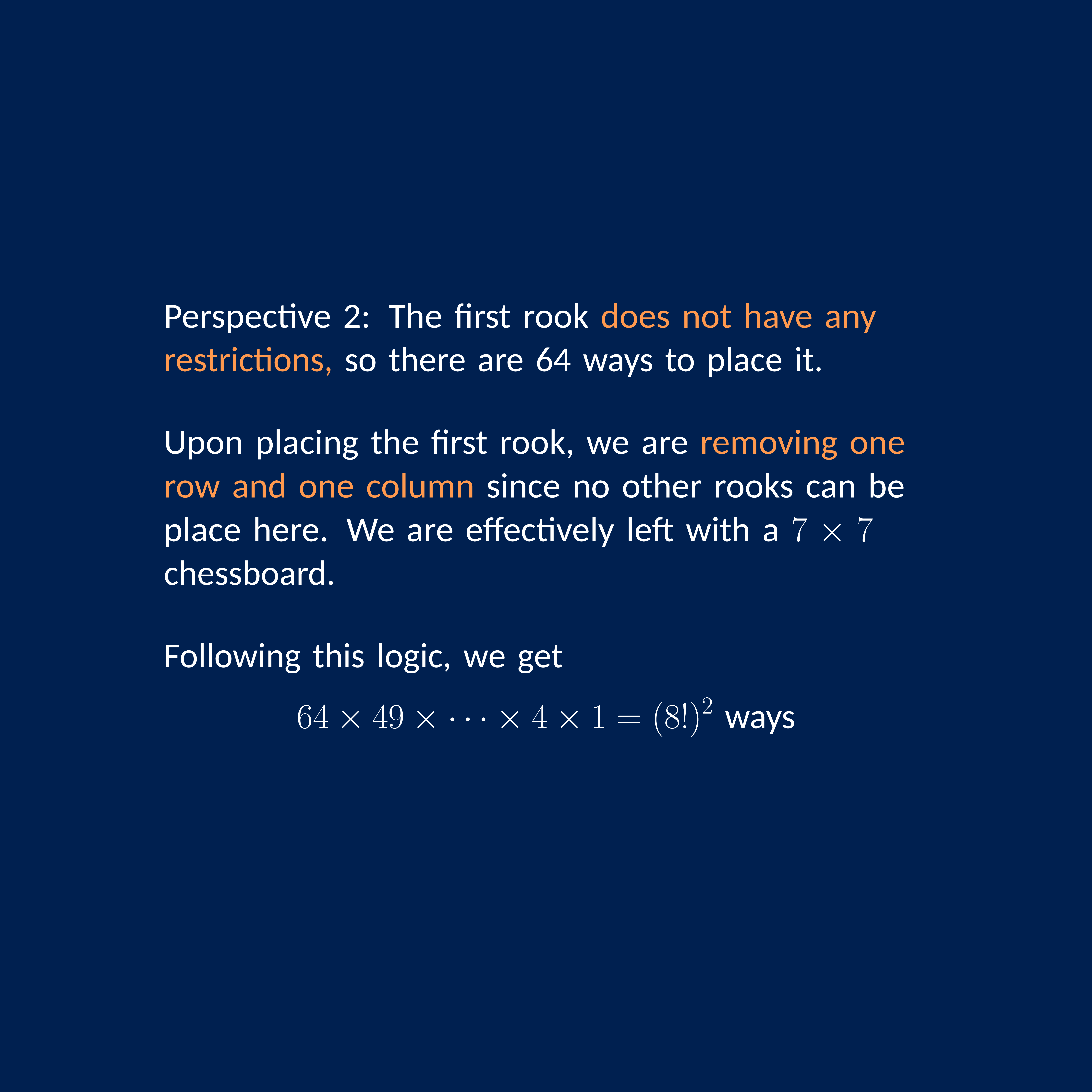 8! or (8!)^2? - Page 4