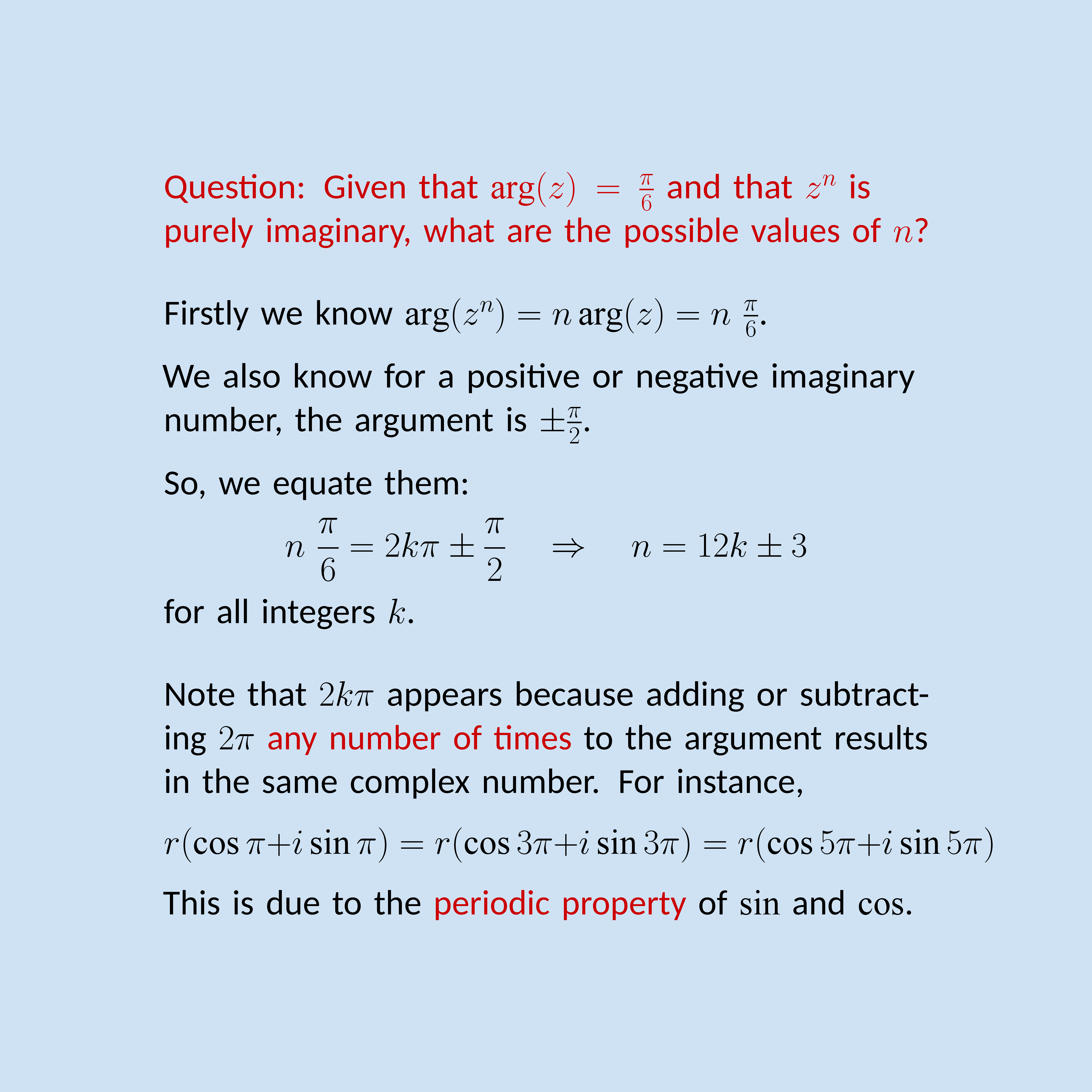 Complex Numbers and the Argand Diagram - Page 10