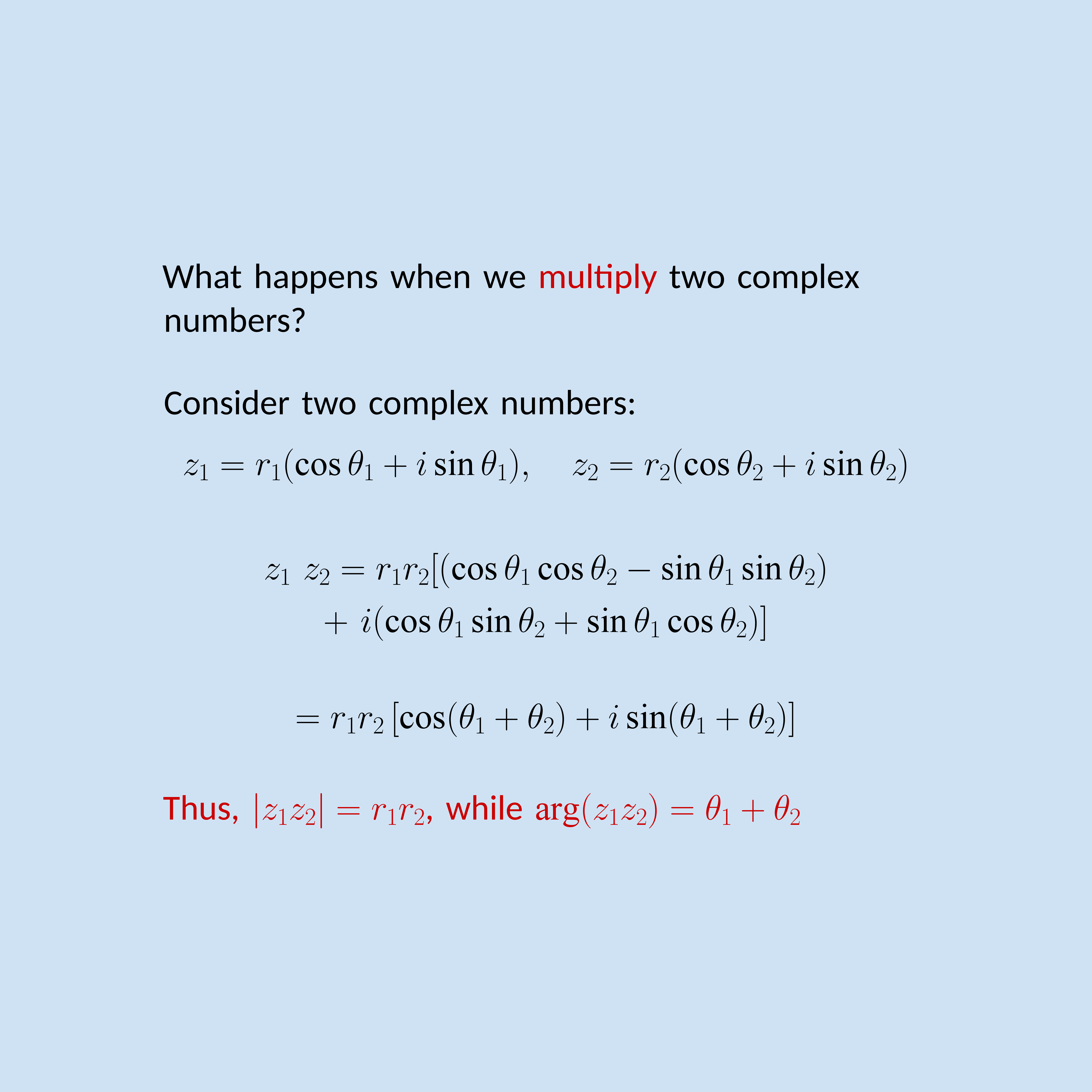Complex Numbers and the Argand Diagram - Page 6