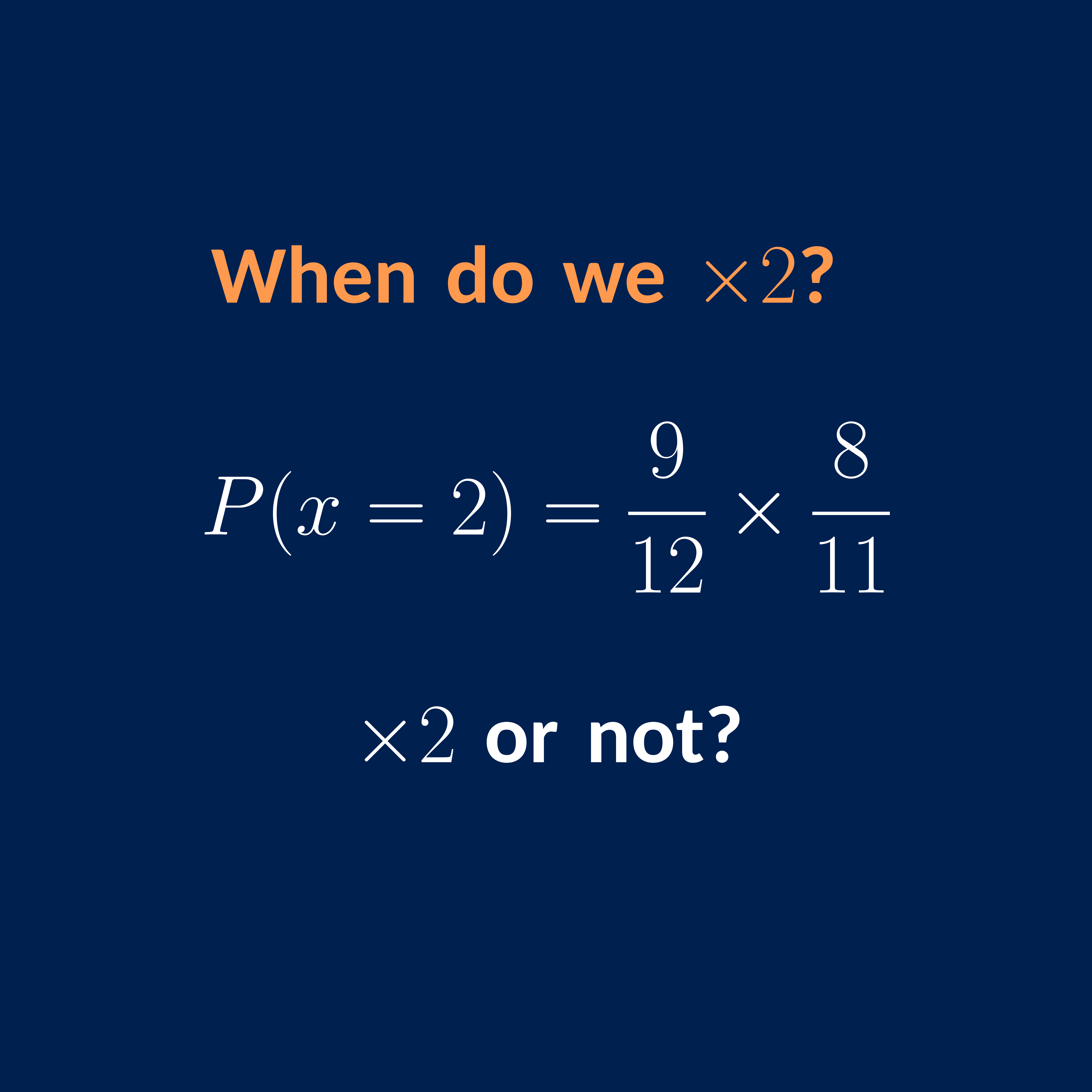 Probability: Identical vs Distinct Objects