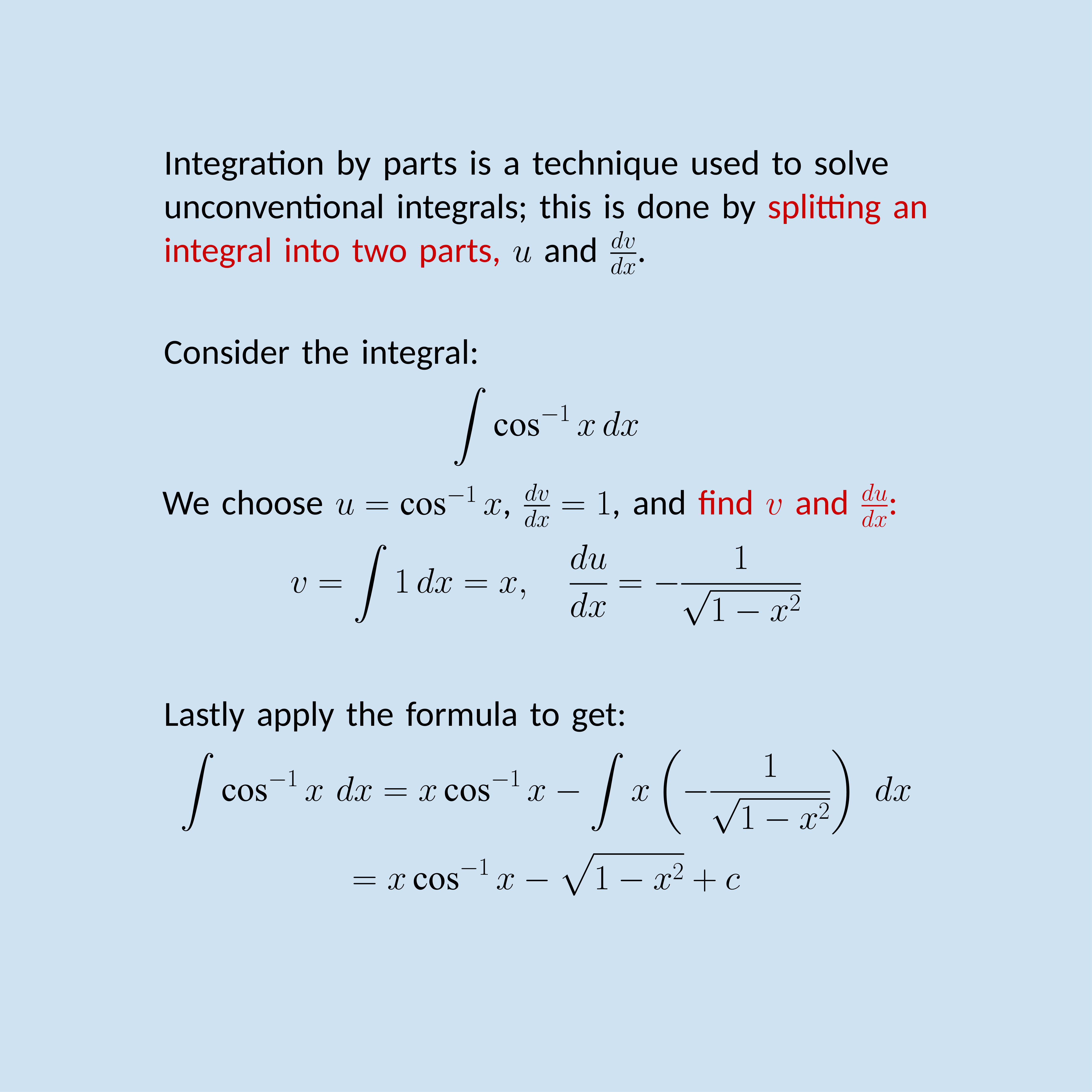 Integration by parts - Page 2