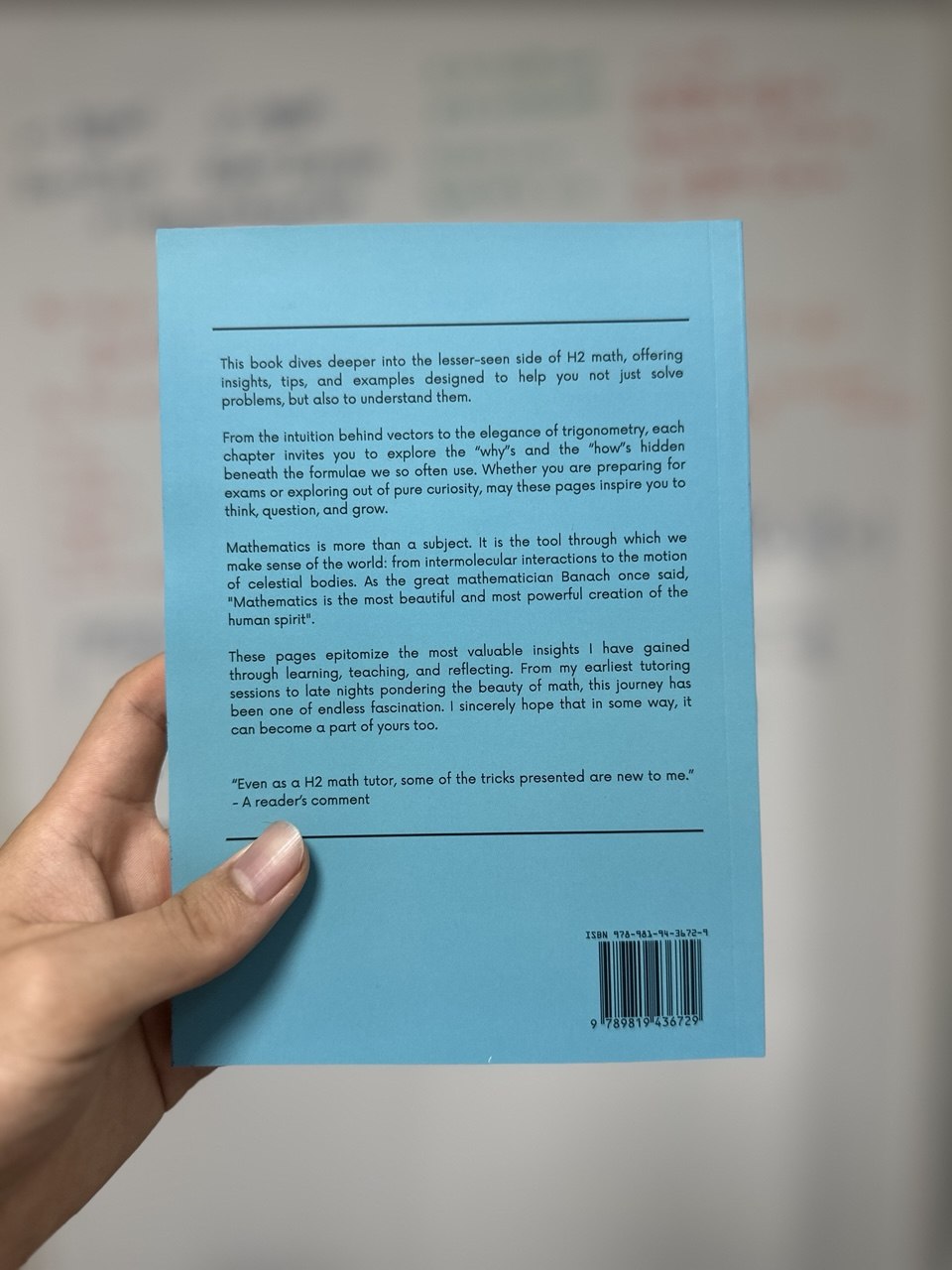 Paperback Book Back
